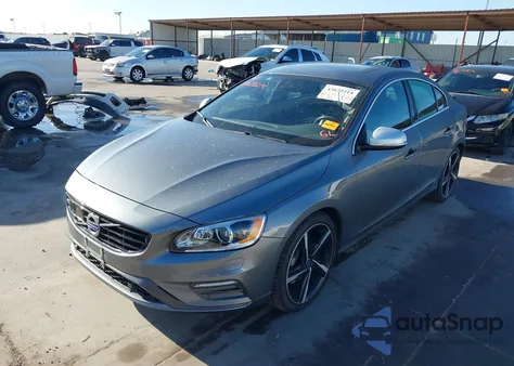 2016 Volvo S60 T6 Drive-E R-Design Platinum из США, поврежденный, VIN YV149MTS0G2406140